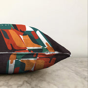 Çok Renkli Dijital Baskılı Modern Raşel Kadife Yastık Kırlent Kılıfı Bonvagon