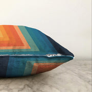 Çok Renkli Dijital Baskılı Modern Raşel Kadife Yastık Kırlent Kılıfı Bonvagon