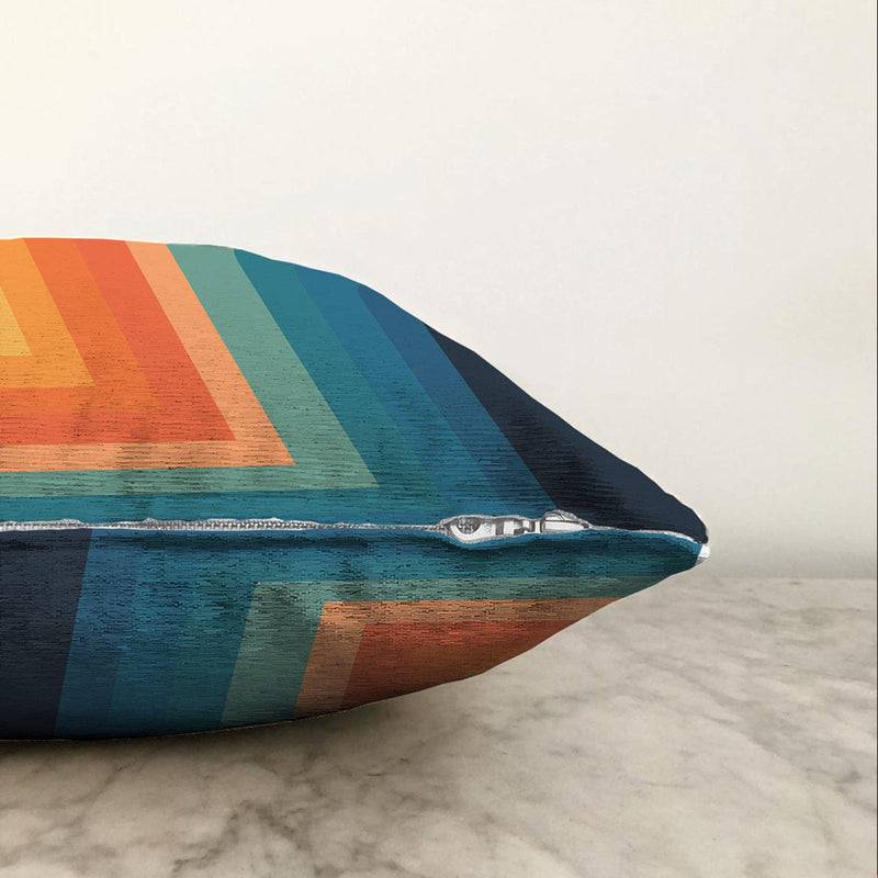 Çok Renkli Dijital Baskılı Modern Raşel Kadife Yastık Kırlent Kılıfı Bonvagon