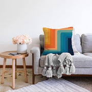 Çok Renkli Dijital Baskılı Modern Raşel Kadife Yastık Kırlent Kılıfı Bonvagon