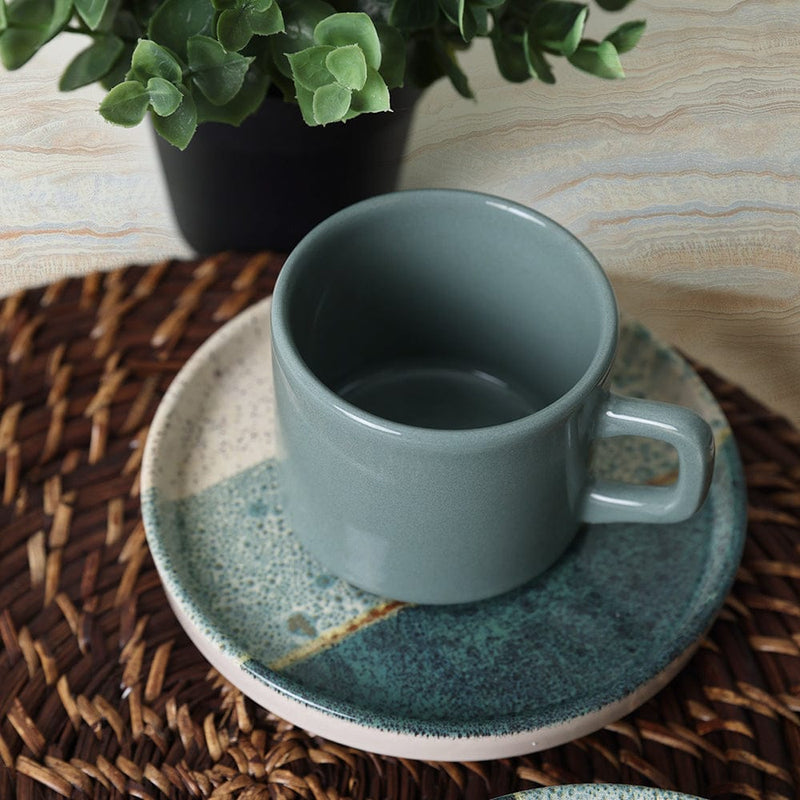 Colored Çay Takımı 12 Parça 6 Kişilik Bonvagon