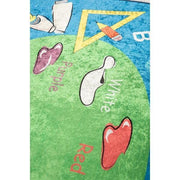 Coloring Yıkanabilir Antibakteriyel Çocuk Halısı, Kaymaz Taban, Yıkanabilir Bonvagon