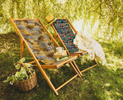 Colors Katlanabilir Şezlong Katlanır Ahşap Lounge Chair