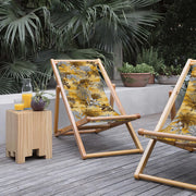 Colors Katlanabilir Şezlong Katlanır Ahşap Lounge Chair