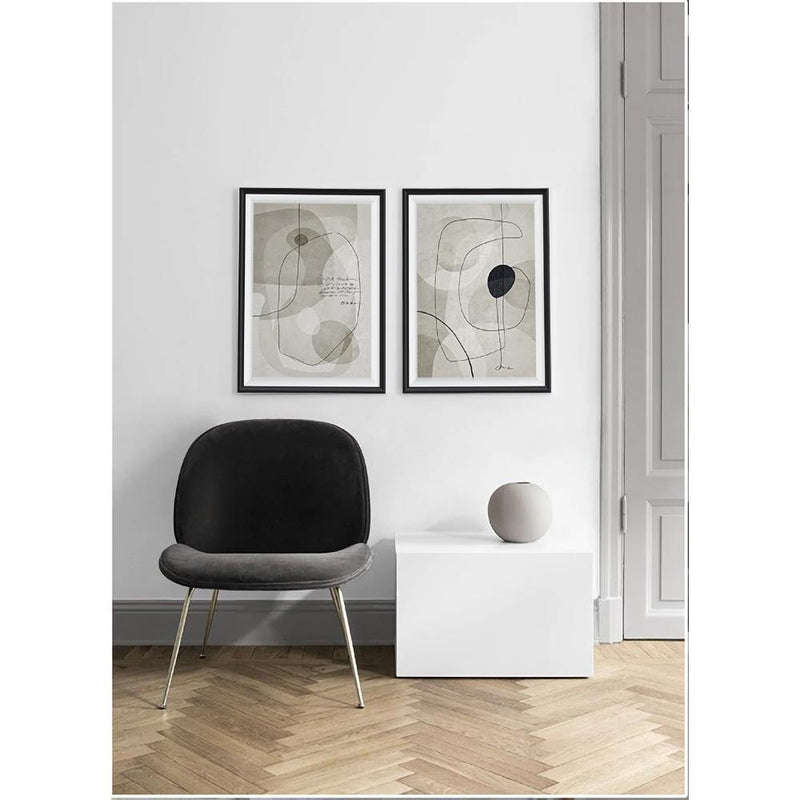 Cool Art 2 Parça Çerçeve Görünümlü Ahşap Tablo Seti Bonvagon