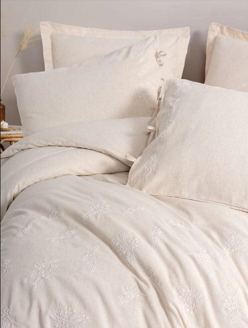 Cotton Keten çift Kişilik Nevresim Takımı Esmira Bonvagon