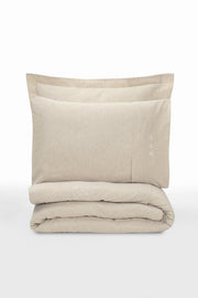 Cotton Keten Çift Kişilik Nevresim Takımı Forbes 4 Adet yastık Kılıfı