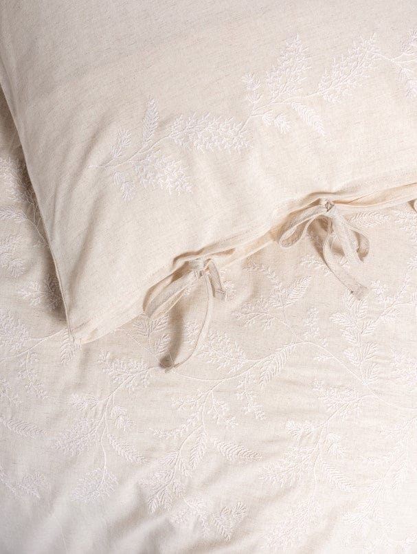 Cotton Keten çift Kişilik Nevresim Takımı Kivora