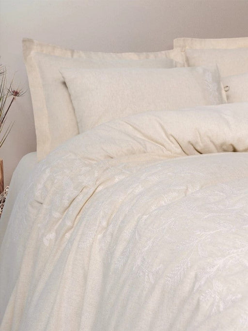 Cotton Keten çift Kişilik Nevresim Takımı Kivora Bonvagon