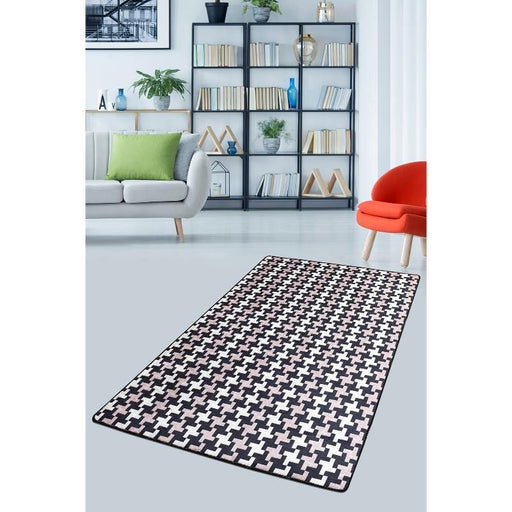 Crowbar Dijital Baskılı Dekoratif Halı, Kaymaz Taban, Yıkanabilir Bonvagon