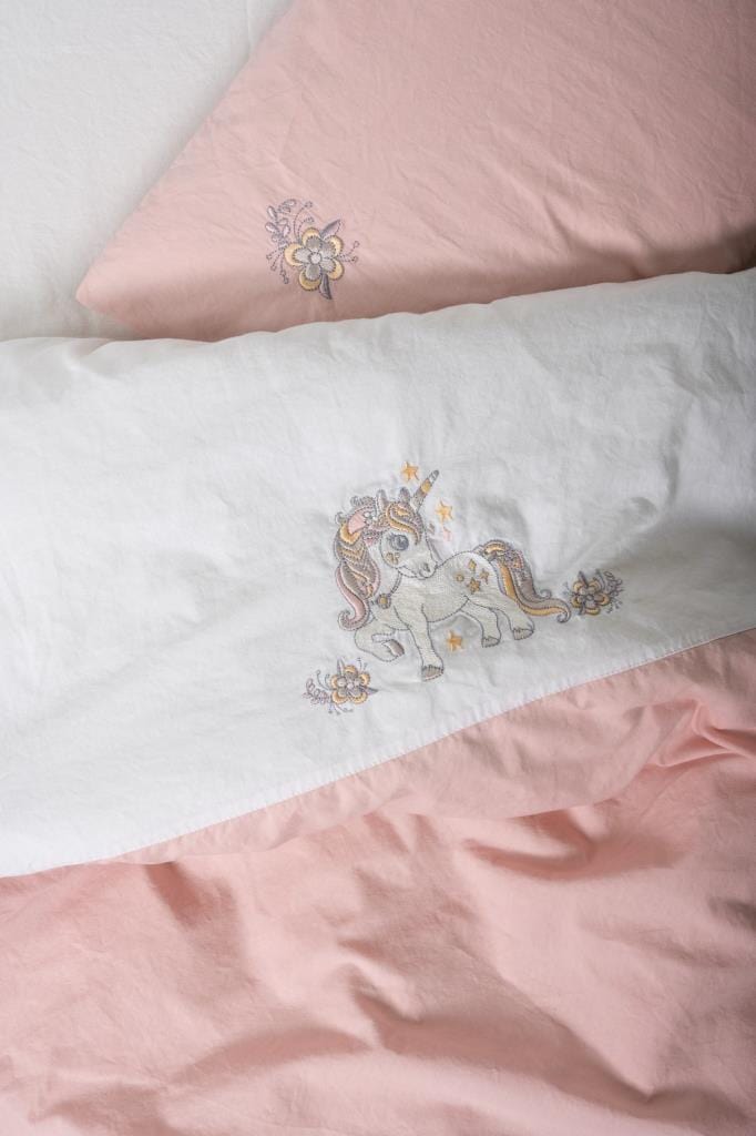 Cuddly Bebek Nevresim Takımı Bonic Beyaz Bonvagon