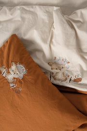 Cuddly Bebek Nevresim Takımı Clever Bej Bonvagon