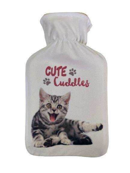 Cute Cuddles Yavru Kedi Sıcak Su Torbası Termofor Buyot Bonvagon
