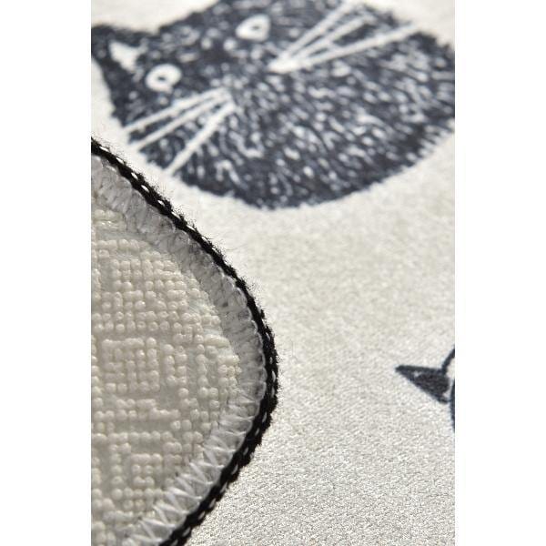 Cutie Dijital Baskılı 40x60cm Banyo Halısı, Kaymaz Taban, Yıkanabilir Bonvagon