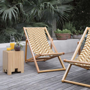 Dan Katlanabilir Şezlong Katlanır Ahşap Lounge Chair Bonvagon