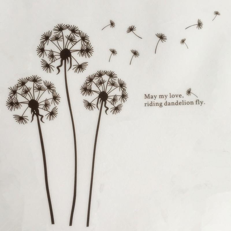 Dandelion Duvar Çıkartması Süsü (sticker) Bonvagon