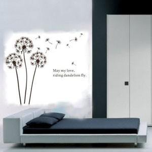 Dandelion Duvar Çıkartması Süsü (sticker) Bonvagon