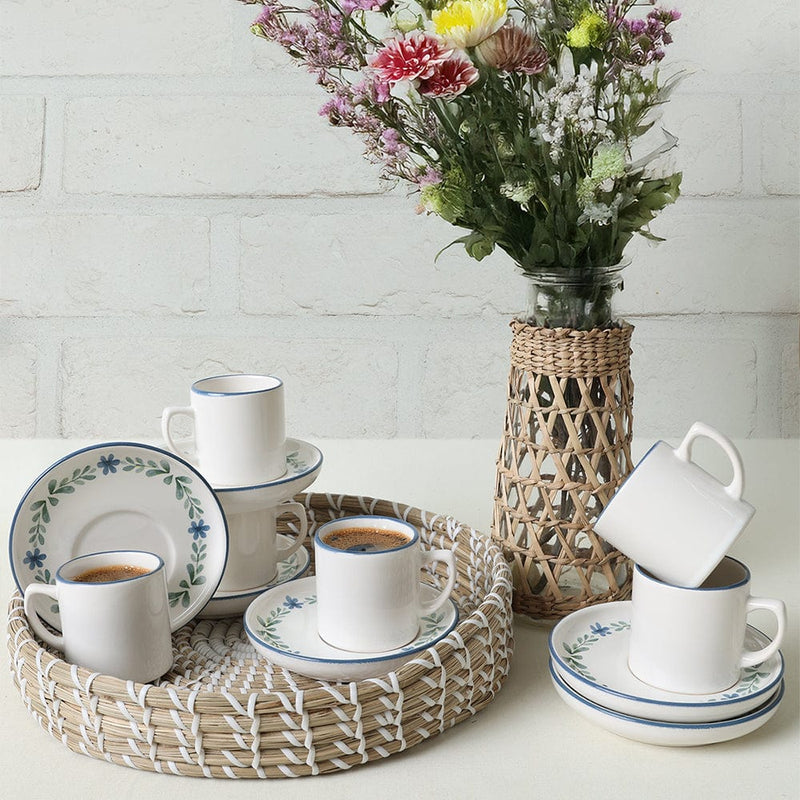 Daphne Nordic Kahve Takımı 12 Parça 6 Kişilik Bonvagon