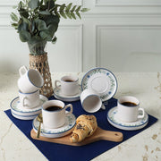 Daphne Stackable Çay Takımı 12 Parça 6 Kişilik Bonvagon