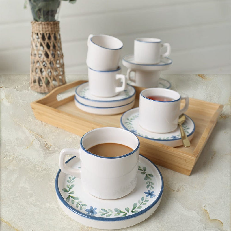 Daphne Stackable Çay Takımı 12 Parça 6 Kişilik 22921-24 Bonvagon