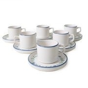 Daphne Stackable Çay Takımı 12 Parça 6 Kişilik 22921-24 Bonvagon