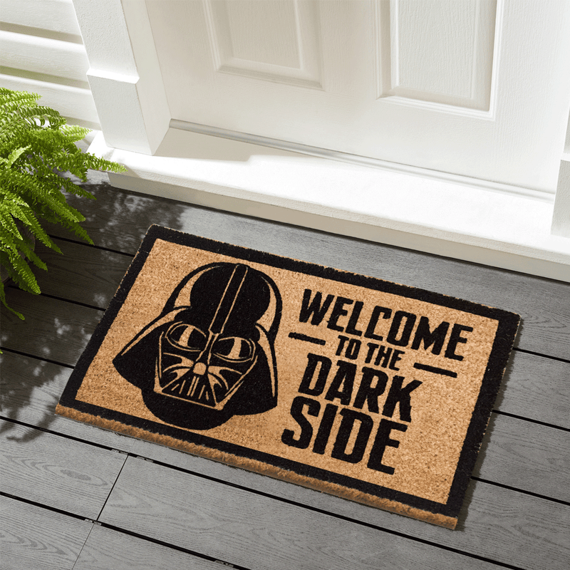 Dark Side Darth Vader Doğal Koko Hindistan Cevizi Kapı Önü Paspas 60x40cm