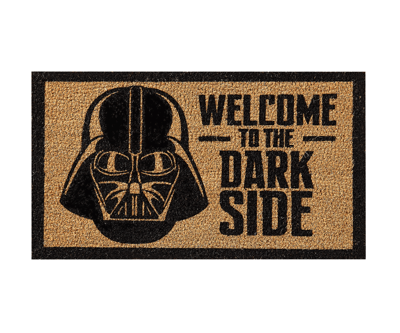 Dark Side Darth Vader Doğal Koko Hindistan Cevizi Kapı Önü Paspas 60x40cm