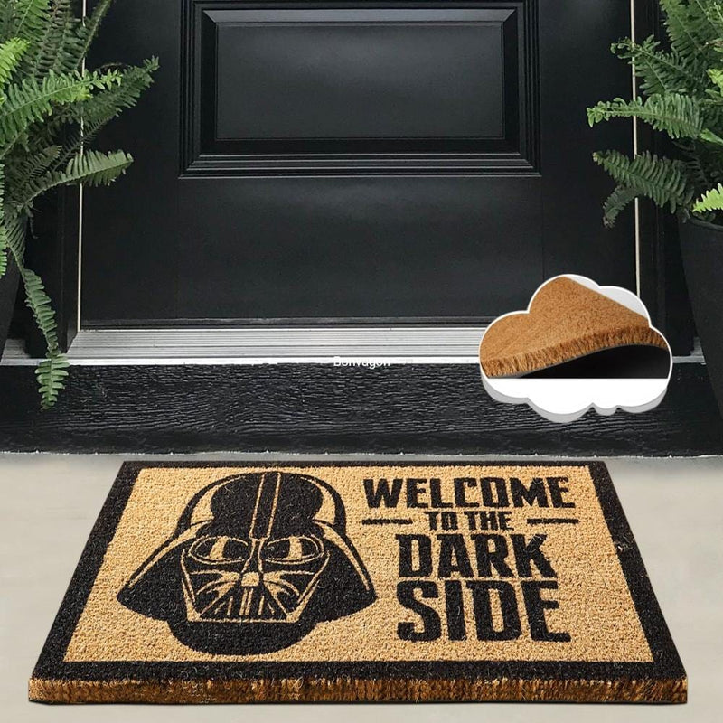 Dark Side Darth Vader Doğal Koko Hindistan Cevizi Kapı Önü Paspas 60x40cm Bonvagon