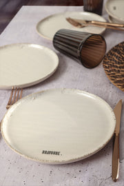 Deep Collection Mottolu Pasta Tabağı 22 cm - 6 Adet