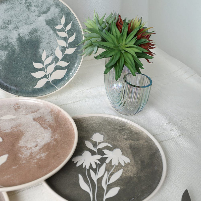 Deep Flowers Nordıc Pasta Tabağı 22 cm 6 Adet Bonvagon