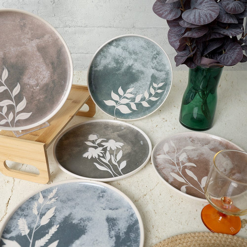 Deep Flowers Nordıc Pasta Tabağı 22 cm 6 Adet Bonvagon