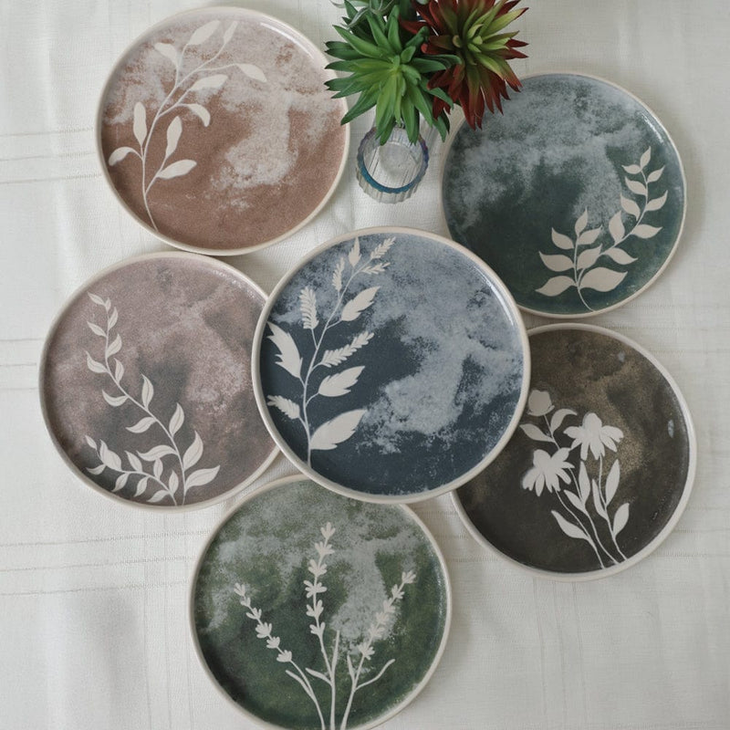 Deep Flowers Nordıc Pasta Tabağı 22 cm 6 Adet Bonvagon