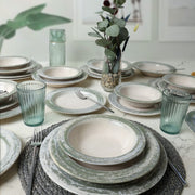 Deep Green Assos Yemek Takımı 24 Parça 6 Kişilik 22644 Bonvagon