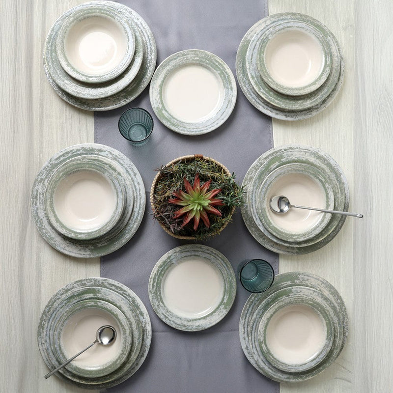 Deep Green Assos Yemek Takımı 24 Parça 6 Kişilik Bonvagon