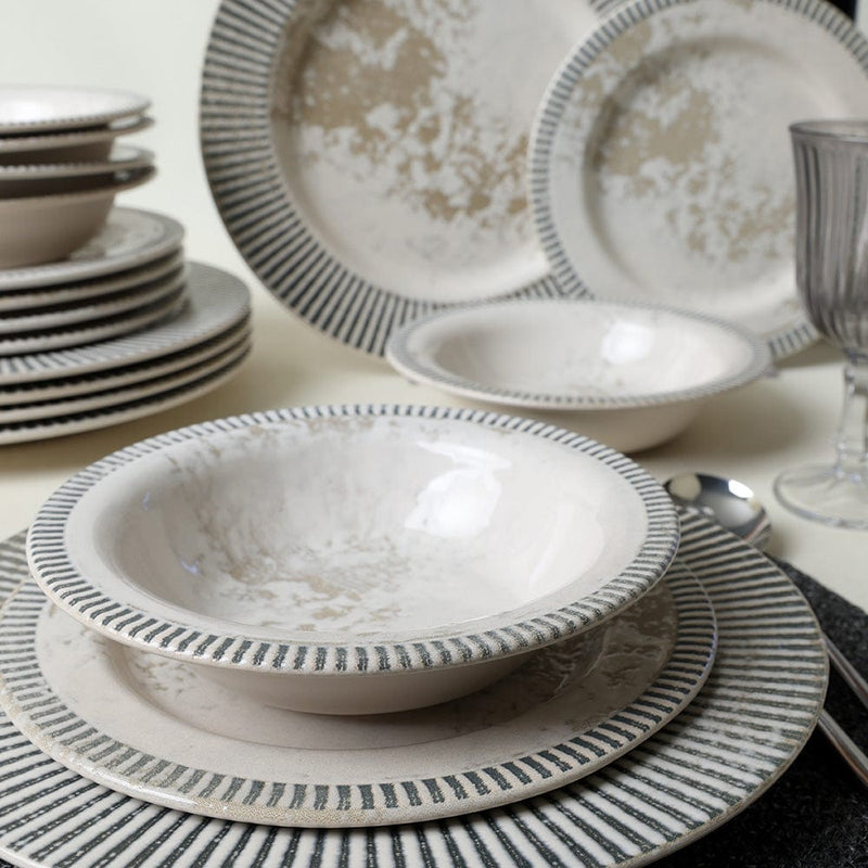 Deep Moon Assos Yemek Takımı 18 Parça 6 Kişilik Bonvagon