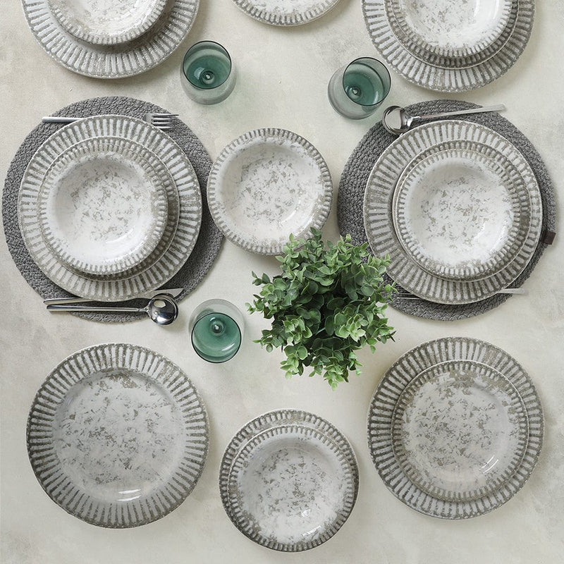 Deep Moon Brown Assos Yemek Takımı 18 Parça 6 Kişilik 22880-88 Bonvagon