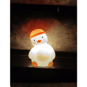 Dekoratif Işıklı Kardan Adam Figürü Bonvagon