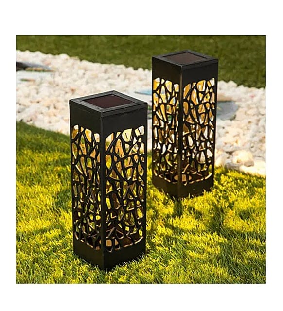 Dekoratif Solar Güneş Enerjili Bahçe Aydınlatması Yürüyüş Yolu Seti (6 Adet) Bonvagon