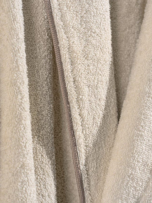 Deluxe Single Bornoz Seti Krem Bonvagon