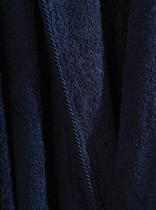 Deluxe Single Bornoz Seti Lacivert Bonvagon