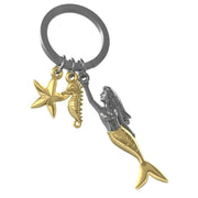 Deniz Kızı Anahtarlık Çelik Halkalı  Bonvagon Metalmorphose