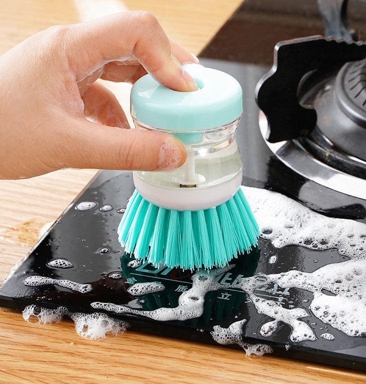 Deterjan Hazneli Bulaşık Yıkama Fırçası Bonvagon