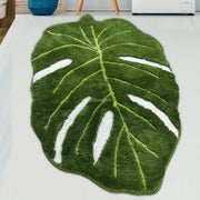 Deve Tabanı Yeşil Akrilik Banyo Paspas ve Halısı, Kaymaz Taban, Yıkanabilir Bonvagon