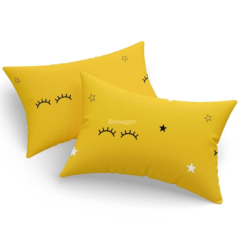 Dide Sarı 2li Yastık Kılıfı 50x70cm Bonvagon