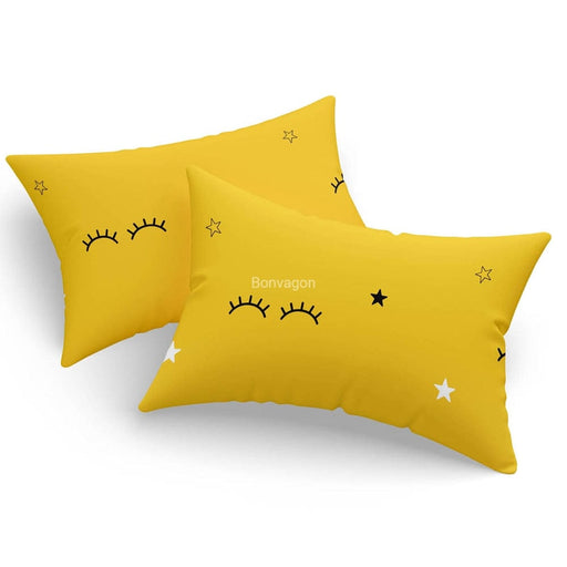 Dide Sarı 2li Yastık Kılıfı 50x70cm Bonvagon