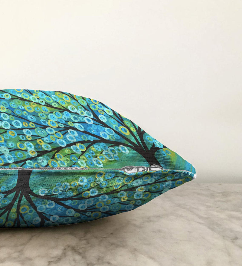 Dijital Baskılı Raşel Kadife Yastık Kırlent Kılıfı Bonvagon