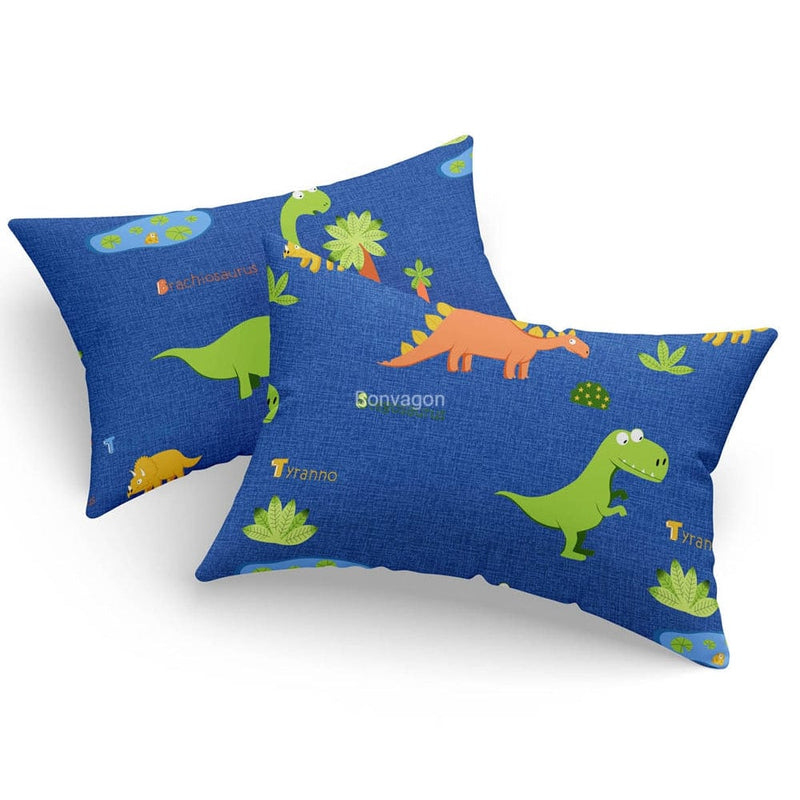 Dinolar Lacivert 2li Yastık Kılıfı 50x70cm Bonvagon