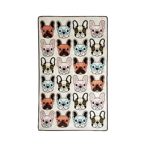 Dogs Yıkanabilir Antibakteriyel Çocuk Halısı, Kaymaz Taban, Yıkanabilir Bonvagon