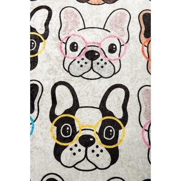 Dogs Yıkanabilir Antibakteriyel Çocuk Halısı, Kaymaz Taban, Yıkanabilir Bonvagon