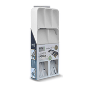 Dokuz Bölmeli Rampalı Çekmece İçi Beyaz Kaşıklık Bonvagon